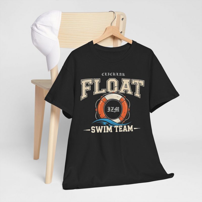 ClicKlak - Float IZM Swim Team (Unisex Heavy Cotton Tee) - Image 8