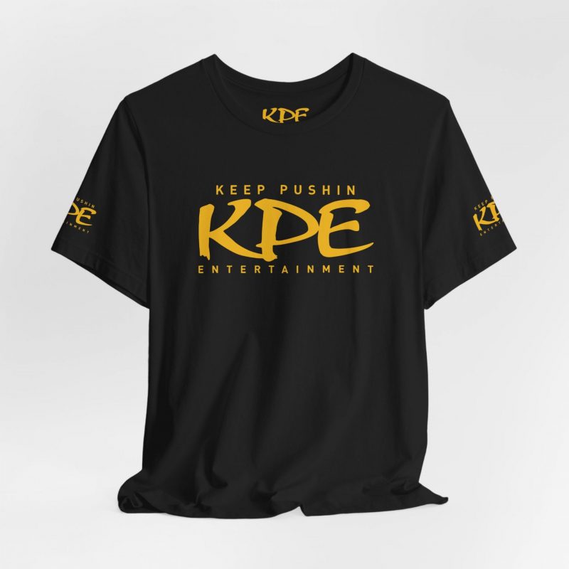 Keep Pushin Entertainment - Florida Gold #1 (Unisex Jersey Short Sleeve Tee) - Image 7