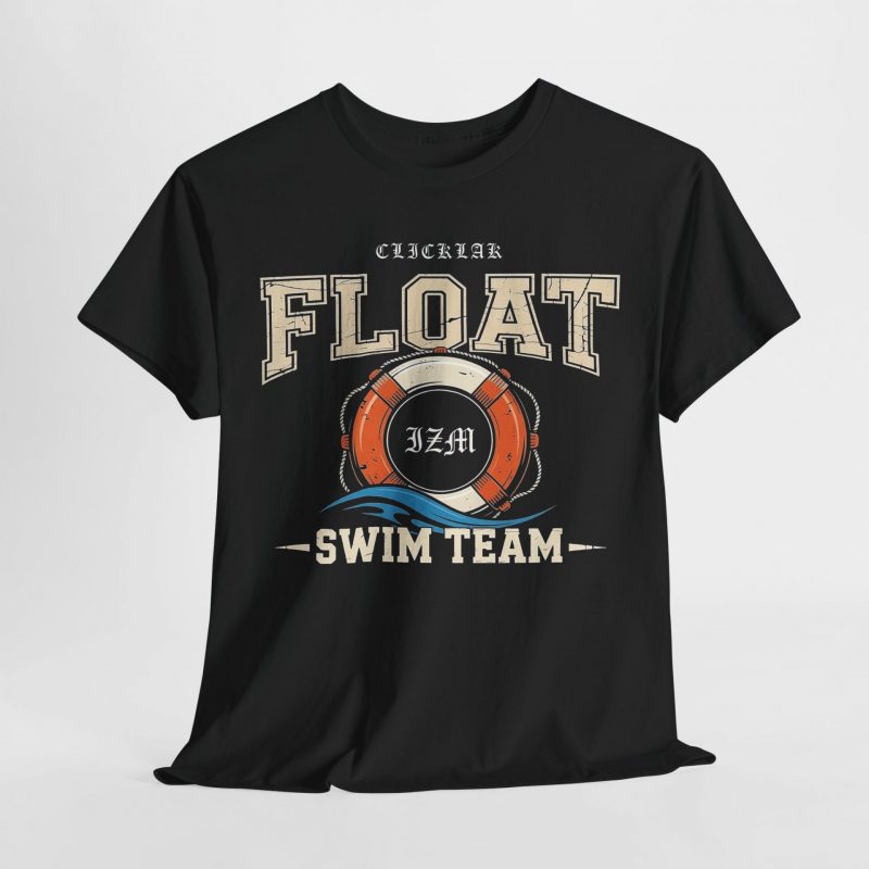 ClicKlak - Float IZM Swim Team (Unisex Heavy Cotton Tee) - Image 6