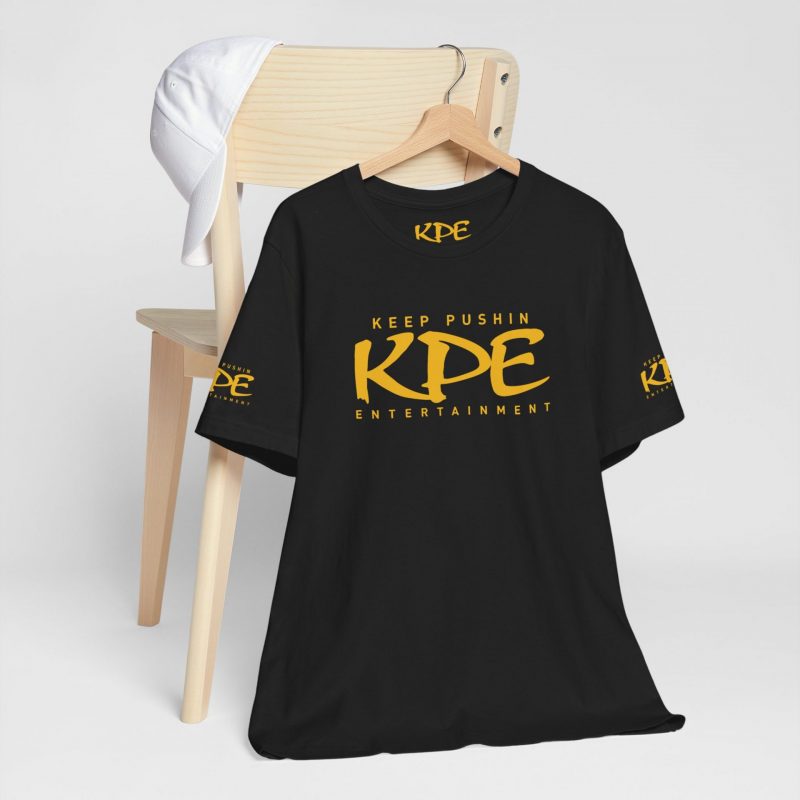 Keep Pushin Entertainment - Florida Gold #1 (Unisex Jersey Short Sleeve Tee) - Image 8